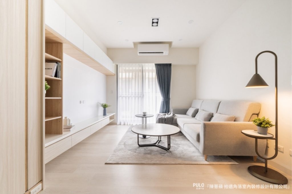 高雄21坪北歐風家居，洞洞板打造完美玄關風水