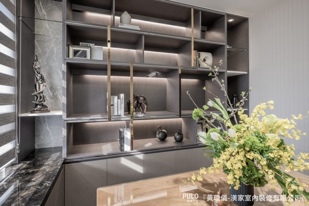 台中新成屋設計｜33坪混搭輕奢風住宅。渼家室內裝修有限公司台中室內設計作品 - PULO裝潢平台