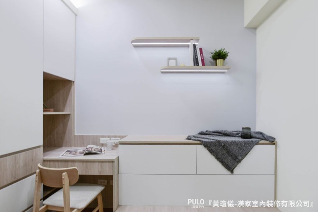 台中室內設計｜13坪木質收納小宅。渼家室內裝修有限公司台中室內設計作品 - PULO裝潢平台